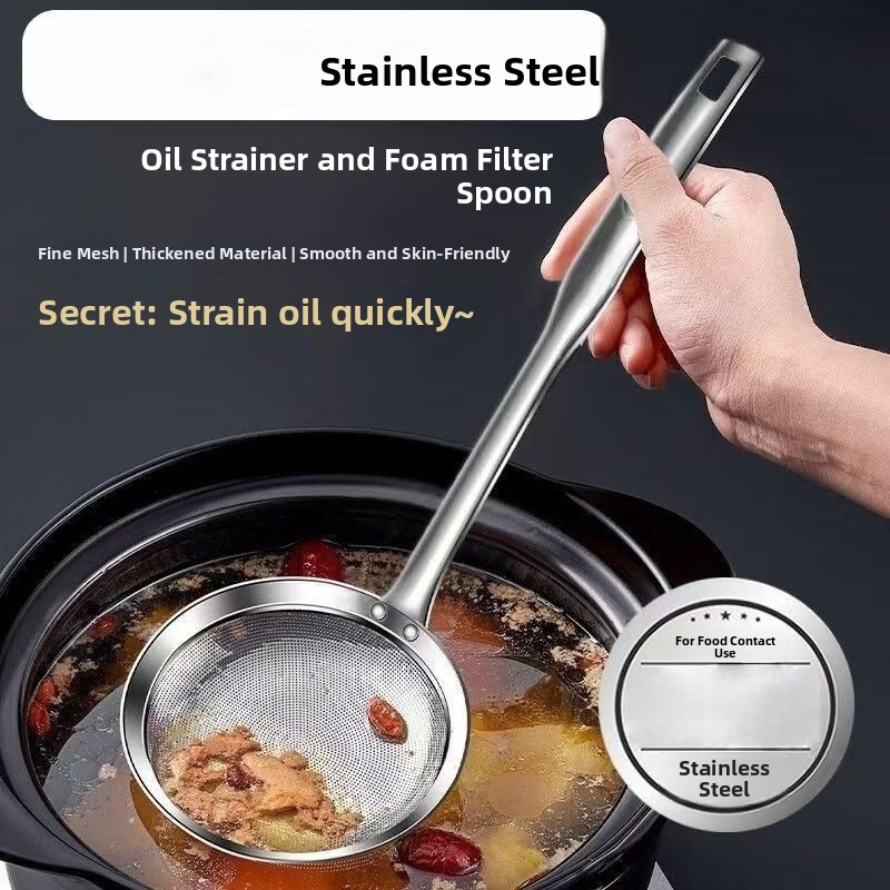 Spatola da Cucina in Acciaio I - Home Cooking Oil Filter recensione e prezzo